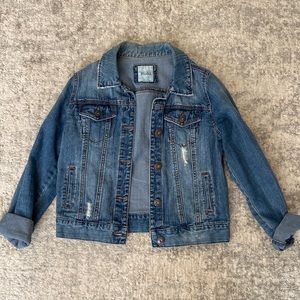 Mudd Cropped Jean Jacket - Size Medium